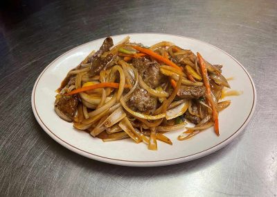 Beef With Ginger Onion